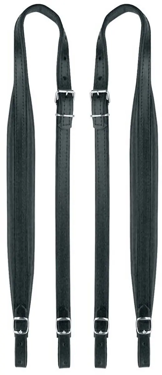 Boston Accordeonriem 45-L-CS - 80-96 Bas - 4.5cm - Zwart