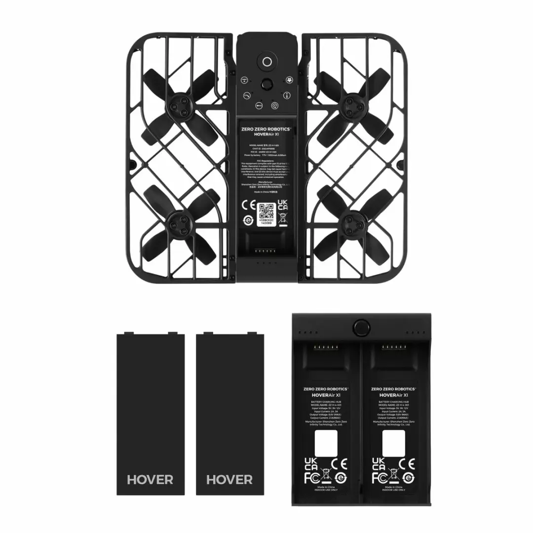 HoverAir X1 Combo Drone 2.7K - 12MP - 125g - Zwart