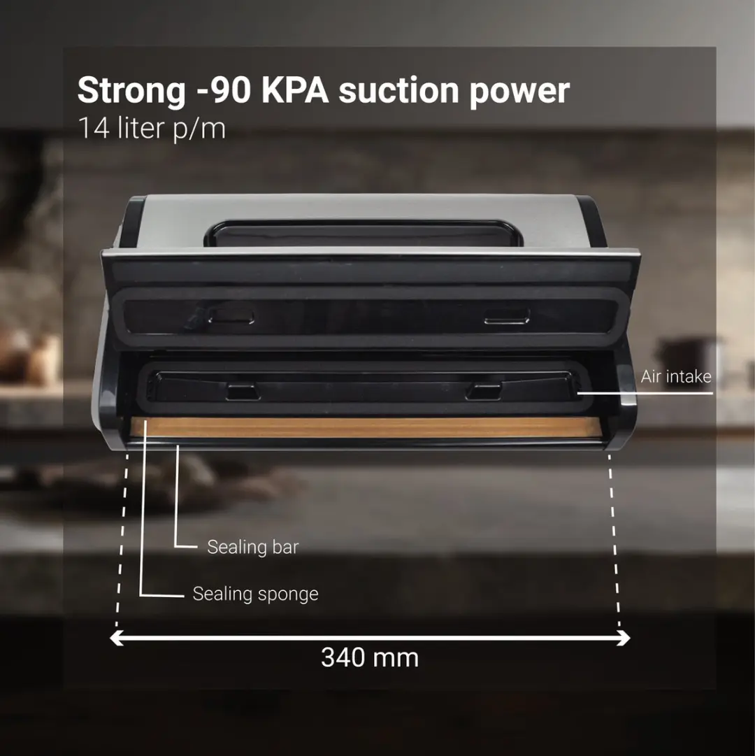 Desq 8090 Premium Vacuümmachine -90 kPa - 7 Programma's