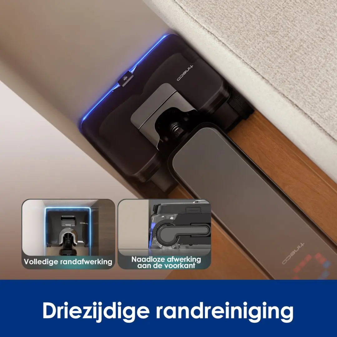 Tineco Floor One S9 Scientist Complete Stofzuiger - 22 kPa - Zwart