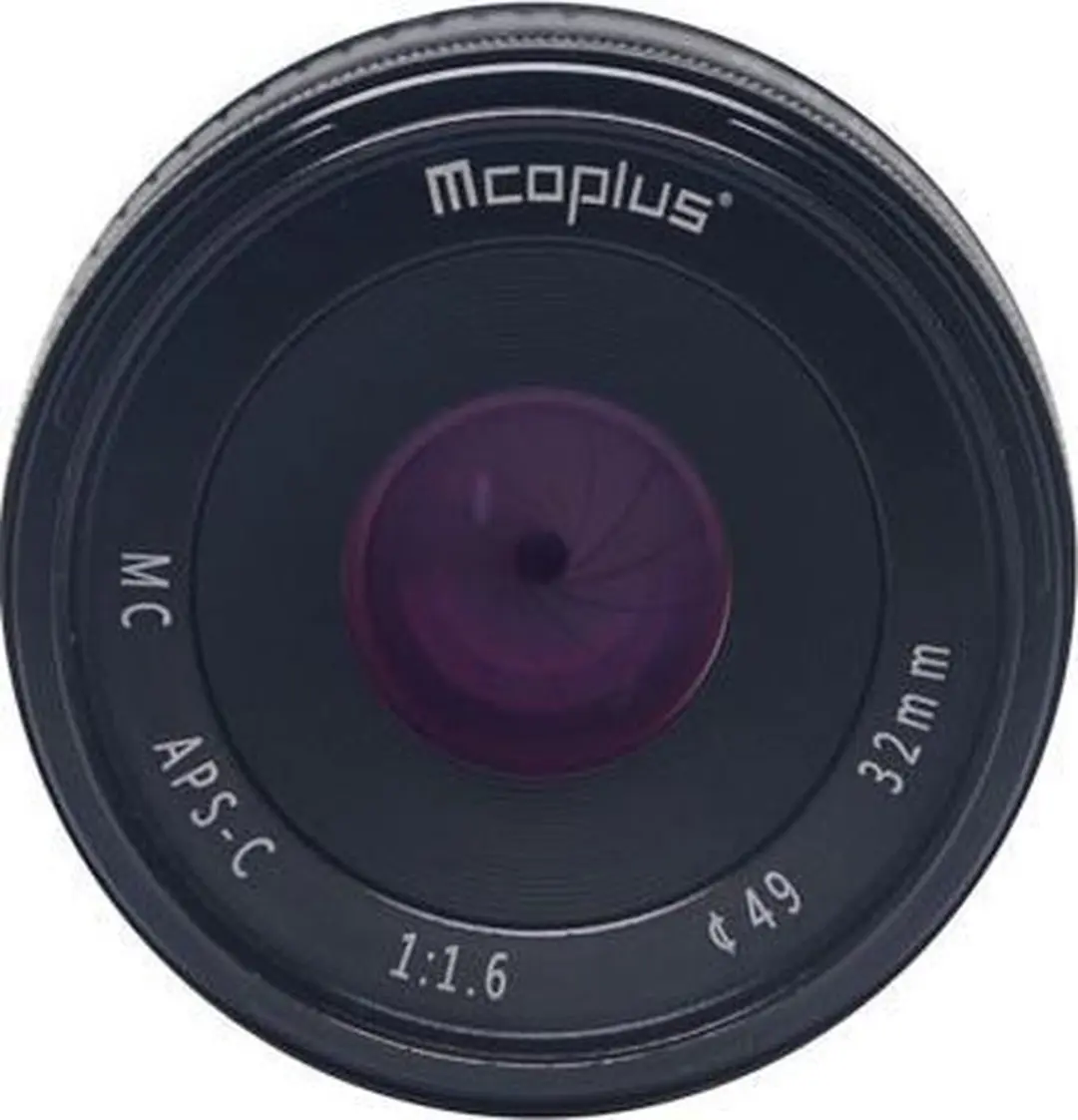 MCOPLUS MCO-32mm f/1.6 Objectief - Sony E-mount - 49mm