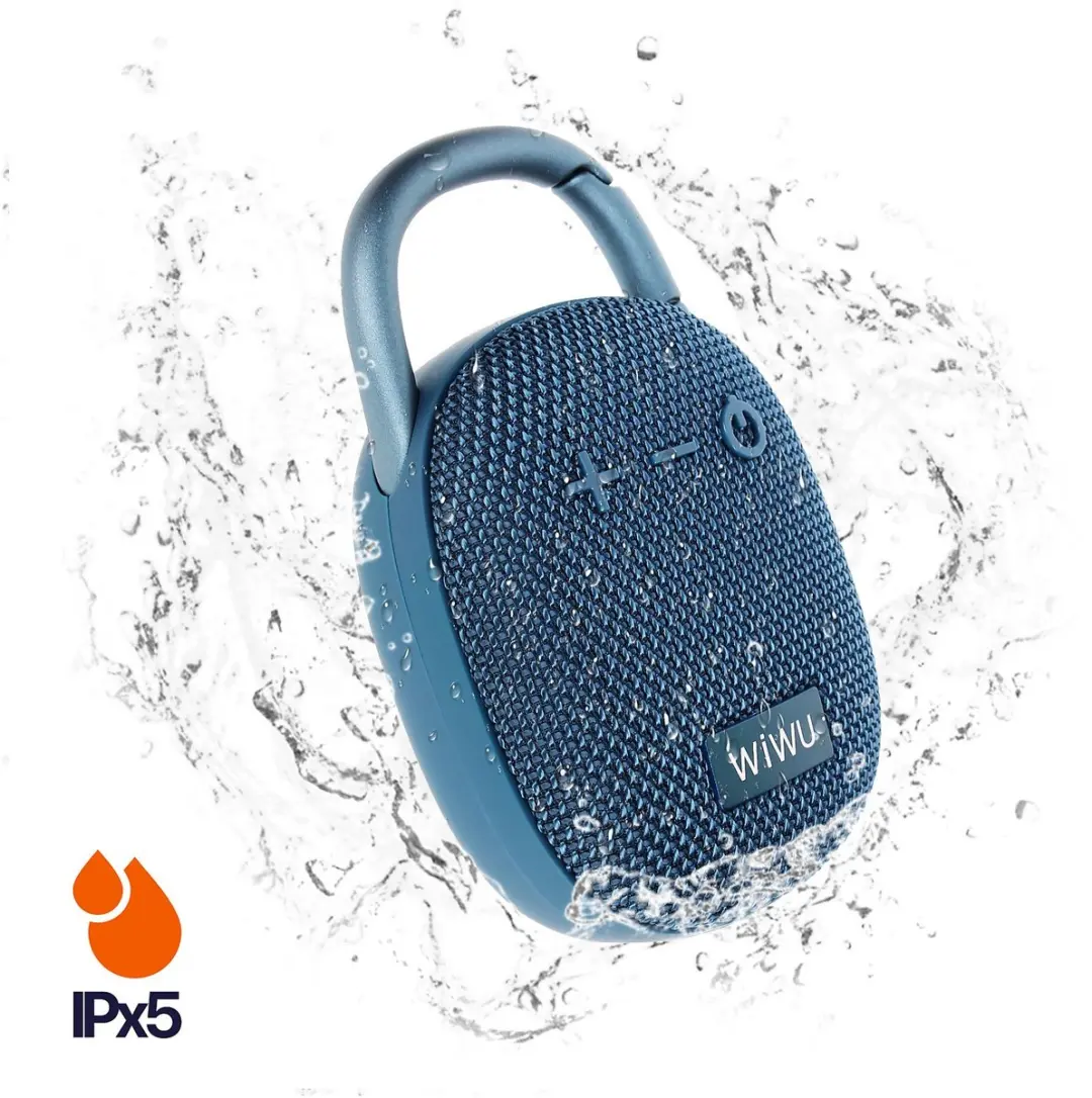 WiWu Clip Fun H3 Bluetooth Speaker - Blauw