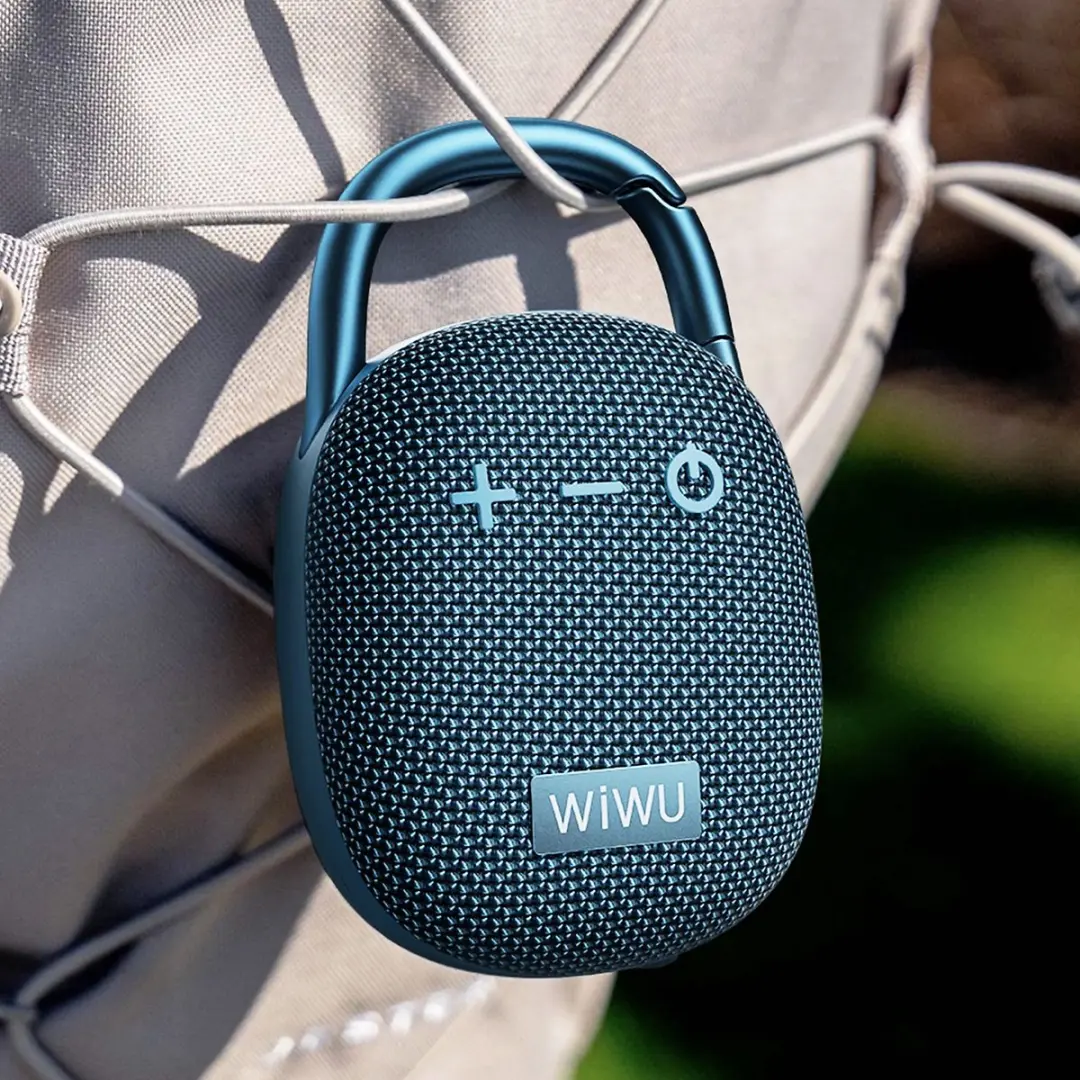 WiWu Clip Fun H3 Bluetooth Speaker - Blauw