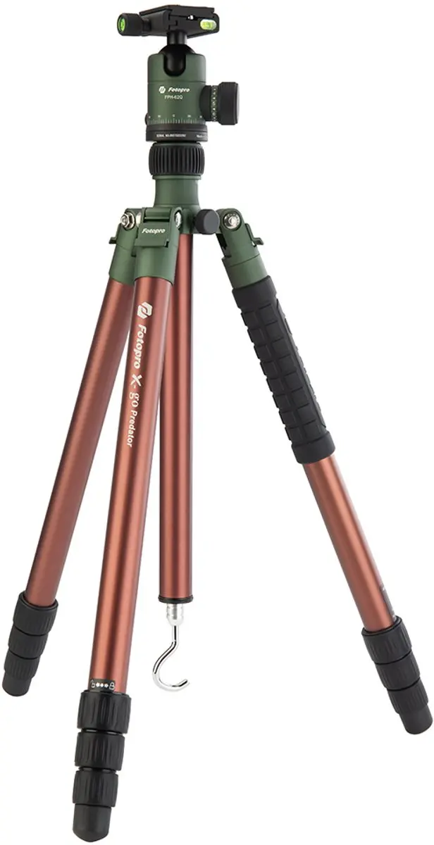 Fotopro X-go Predator FPH-62Q Statief - Groenbruin - afbeelding 6 van 6