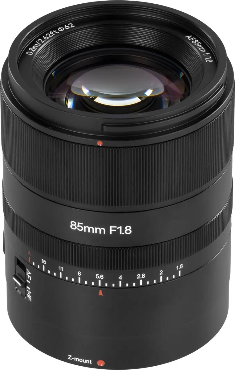 7Artisans 85mm F1.8 Nikon Z-Mount - 62mm