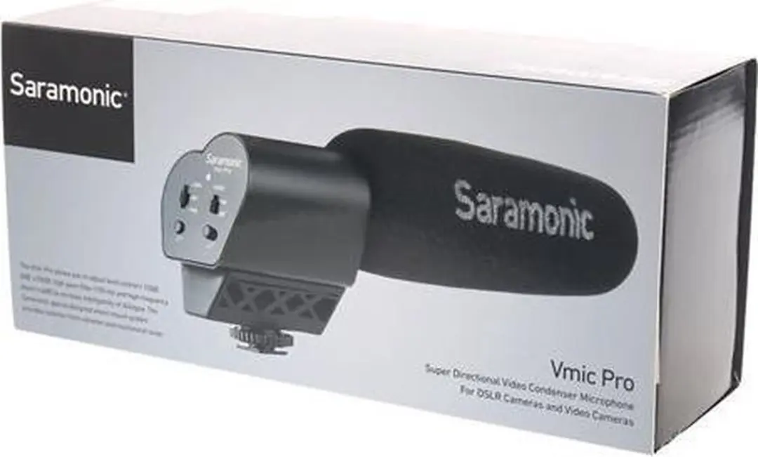 Saramonic VMIC PRO Shotgun Microfoon - Zwart