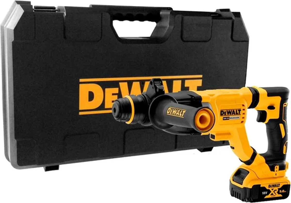 DeWalt DCH263P1-QW SDS-Plus Accu Combihamer - 18V 5,0Ah - 3J - Koolborstelloos