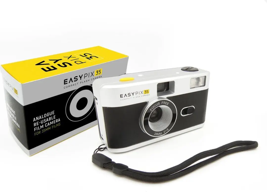 Easypix Reusable Photo Camera 35mm 10091 - Zwart/Zilver