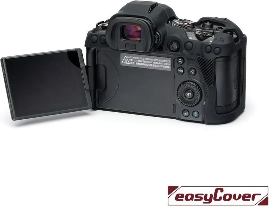 EasyCover Body Cover Canon R5/R6 - 8717729525258 - Zwart