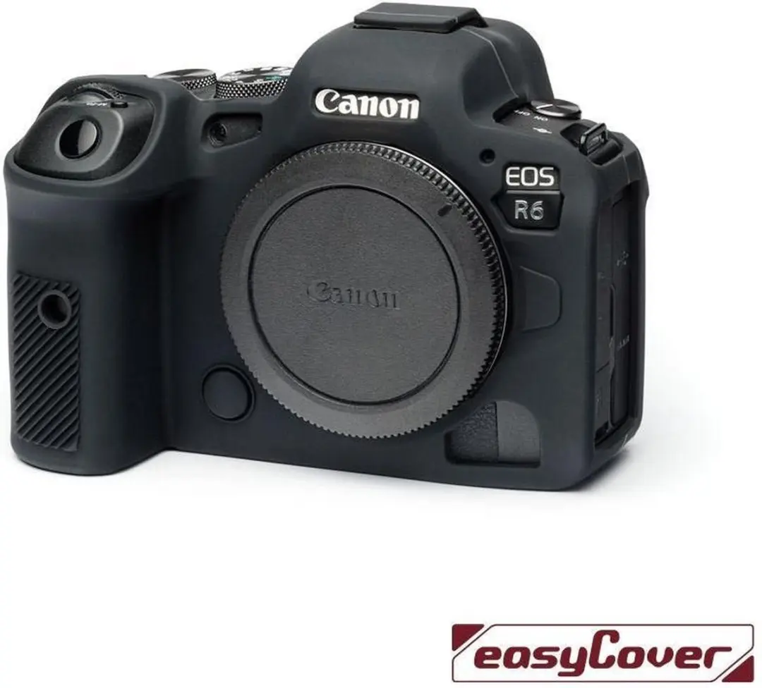 EasyCover Body Cover Canon R5/R6 - 8717729525258 - Zwart - afbeelding 6 van 6