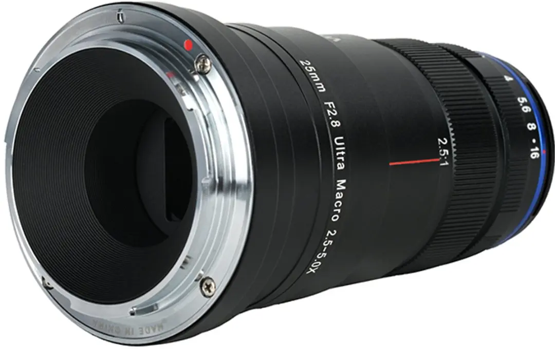 Laowa 25mm f/2.8 2.5-5X Ultra-Macro Lens - Nikon Z - Zwart