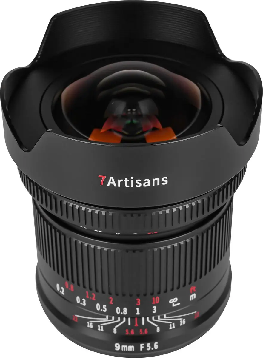 7Artisans 9mm F5.6 Sony FE Objectief - 16 Elementen