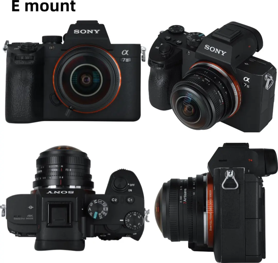 7Artisans 4mm F2.8 Sony E-Mount - 10 Elementen