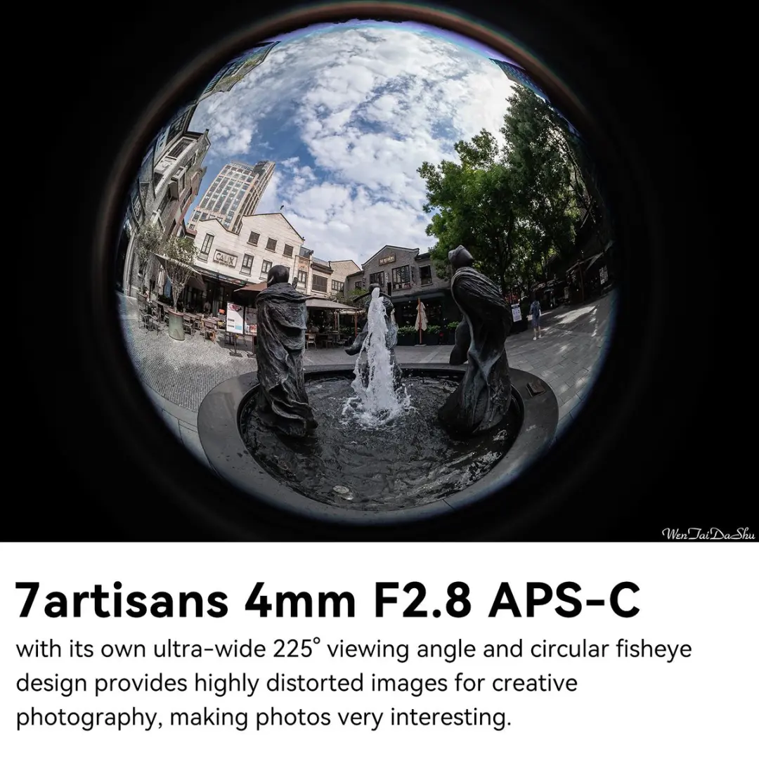 7Artisans 4mm F2.8 Sony E-Mount - 10 Elementen