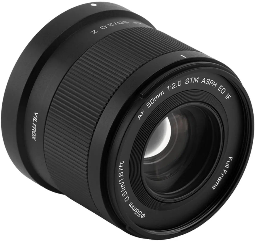 Viltrox 50mm F2.0 Air Nikon Z Objectief - 58mm Filter