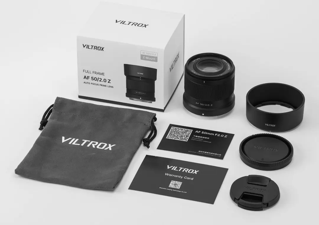 Viltrox 50mm F2.0 Air Nikon Z Objectief - 58mm Filter