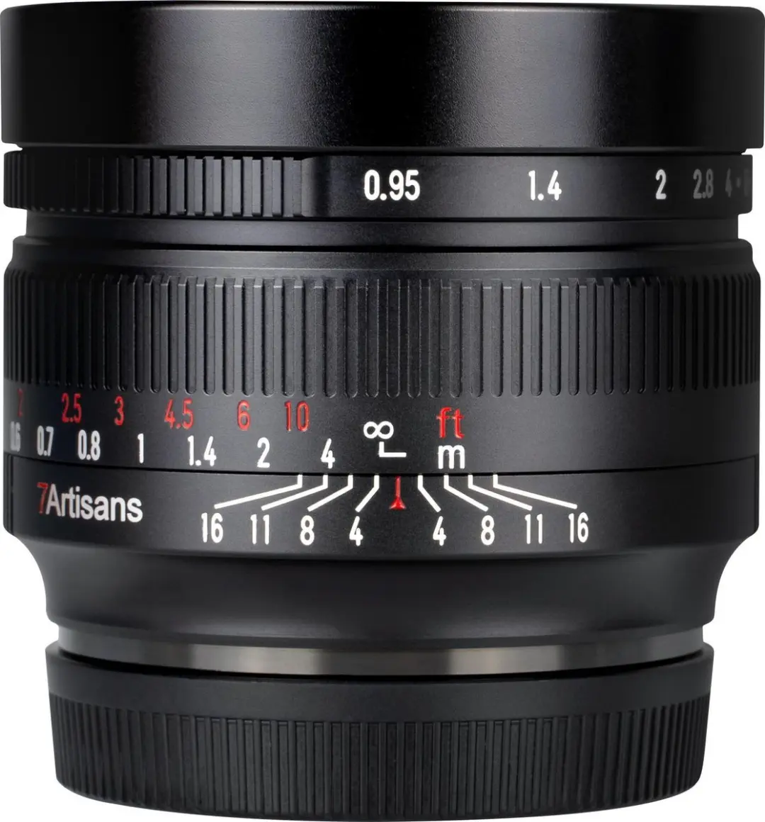 7Artisans 50mm F0.95 APS-C Fujifilm FX-lens