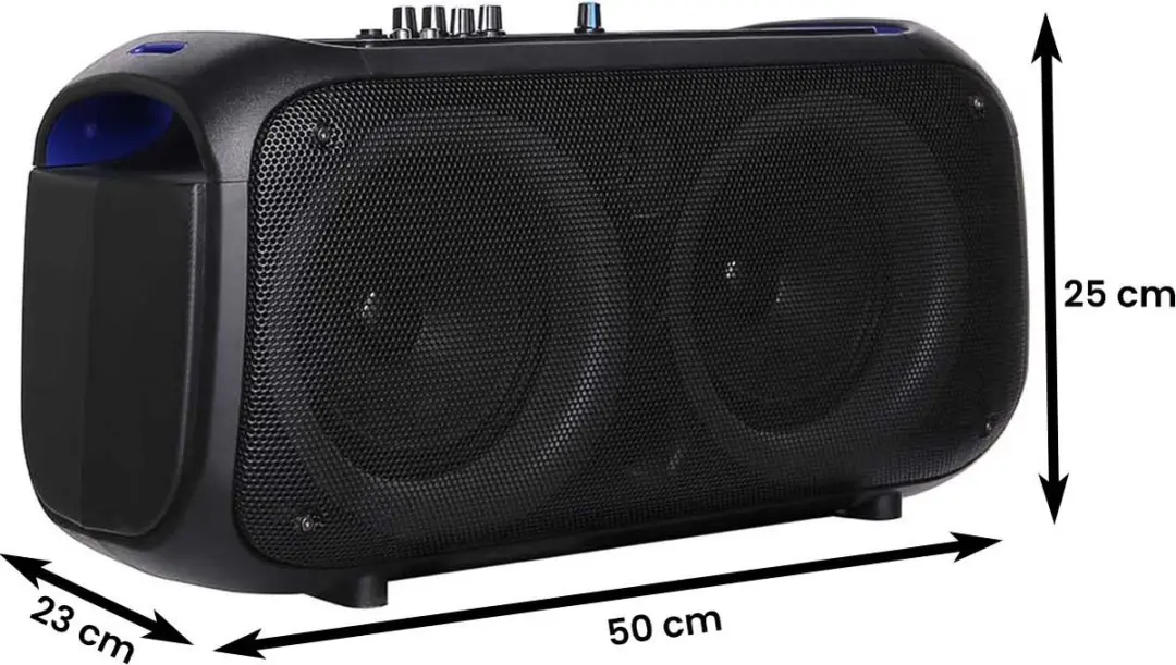 Hyundai Party Brick Speaker 20W - Zwart