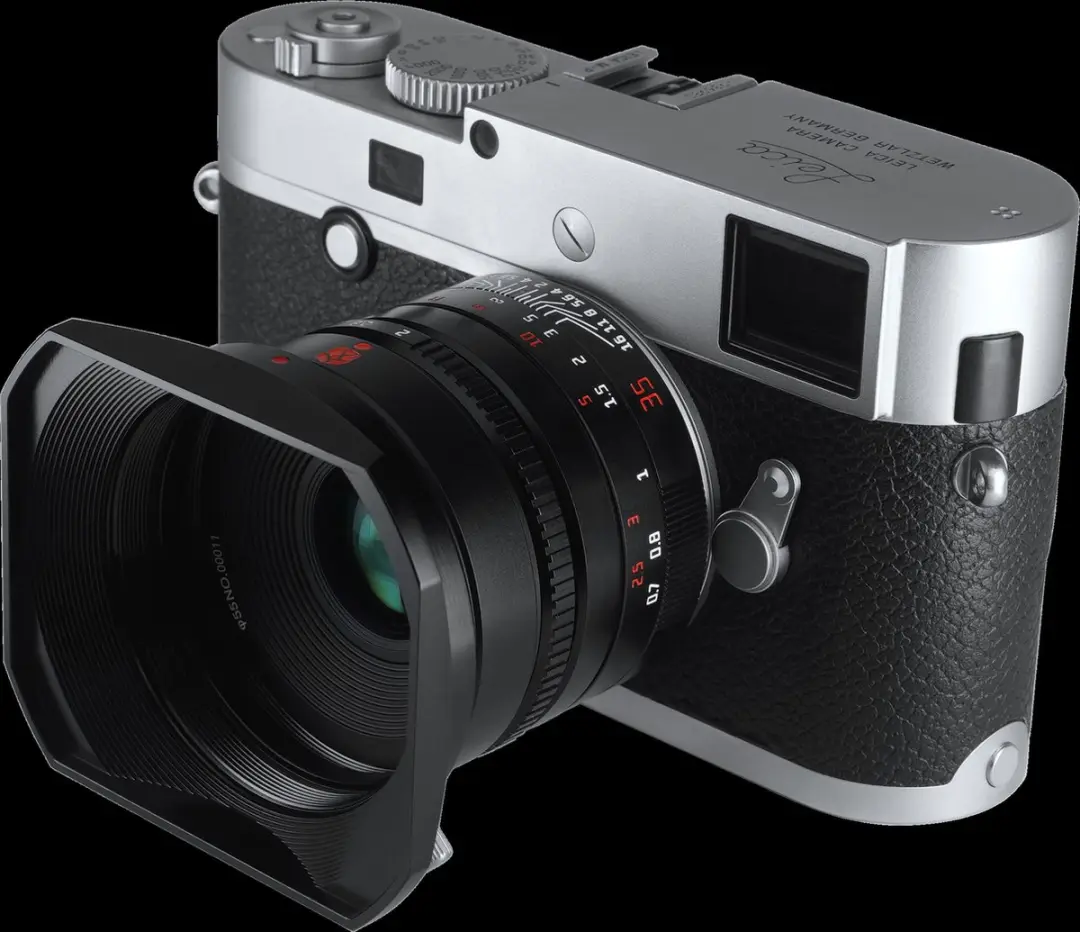 7artisans M-35mm F2.0 WEN Lens - Leica M-vatting - Zwart