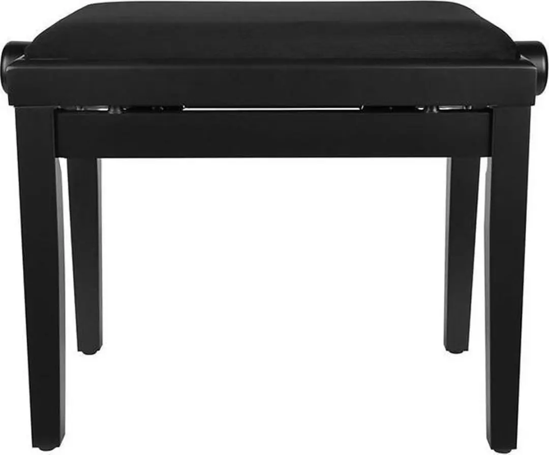 Boston Pianobank PB1/1520 - Verstelbaar 48-56cm - Mat Zwart
