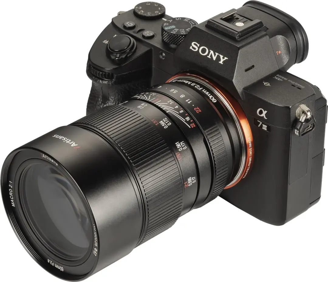 7Artisans 60mm F2.8 Macro 2x Sony FE - 67mm