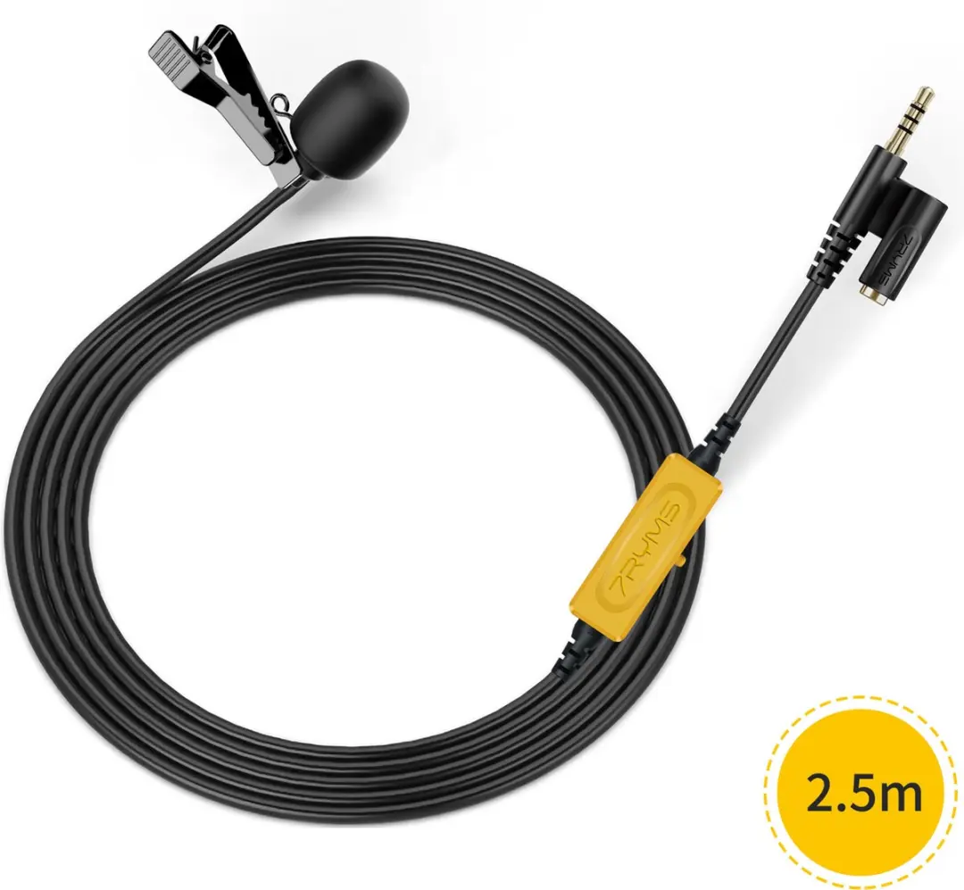 7RYMS S.LAV-01 Lavalier Microfoon 2.5m