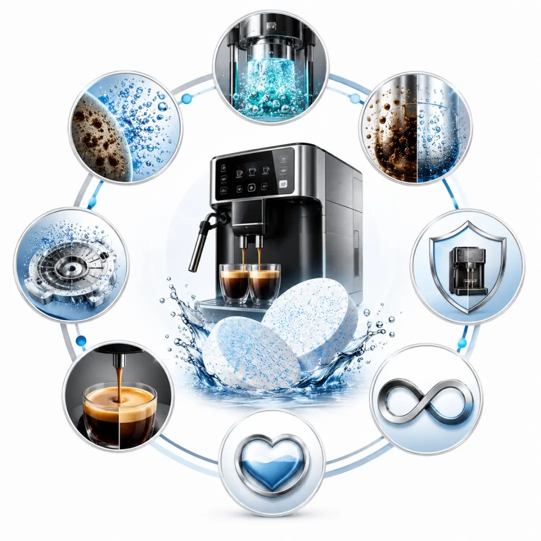 Dr. Beckmann Koffiemachine Reinigingstabletten 3x6 Stuks