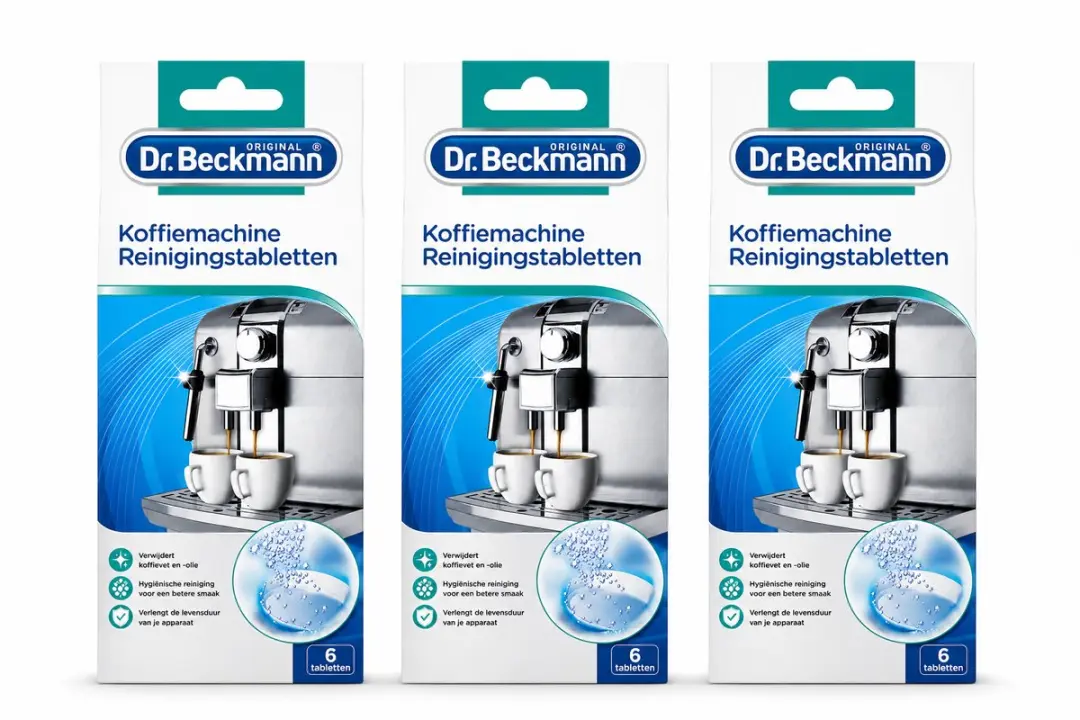 Dr. Beckmann Koffiemachine Reinigingstabletten 3x6 Stuks
