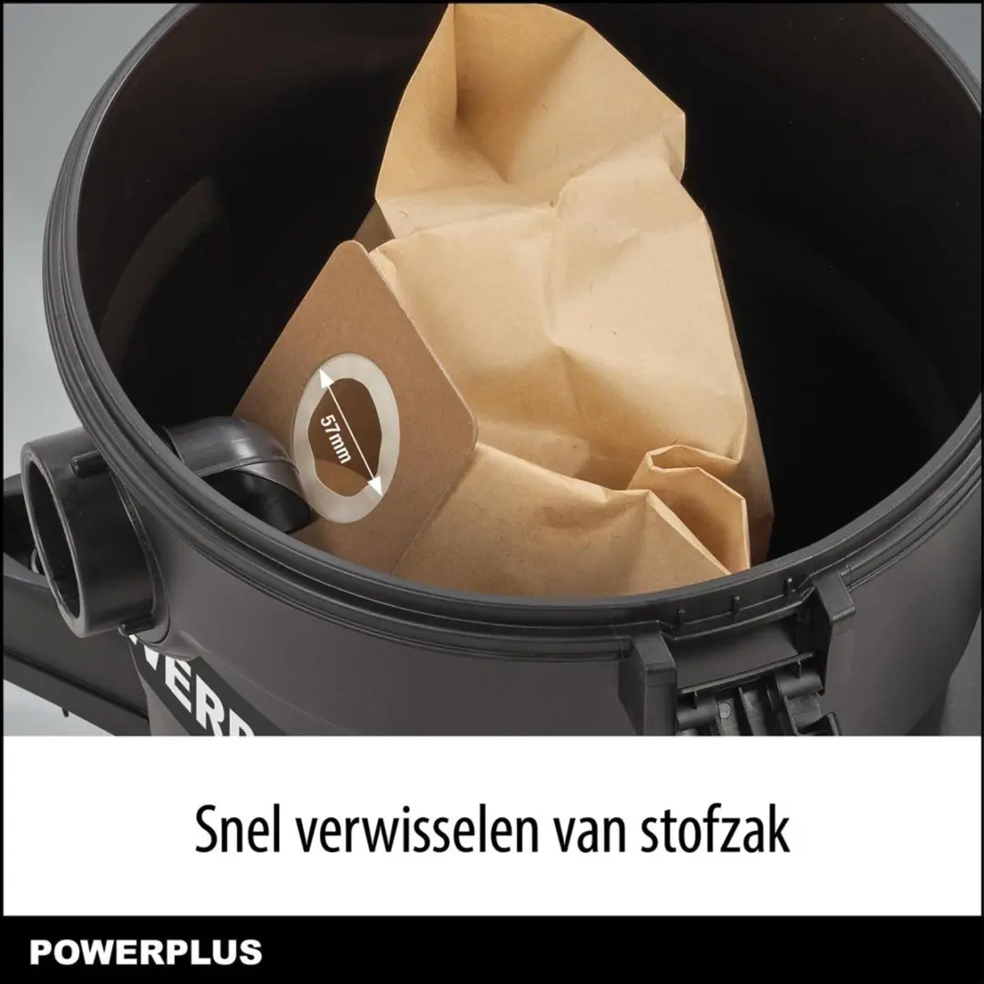 Powerplus POWX3265A Stofopvangzak 430x275mm - 3 Stuks