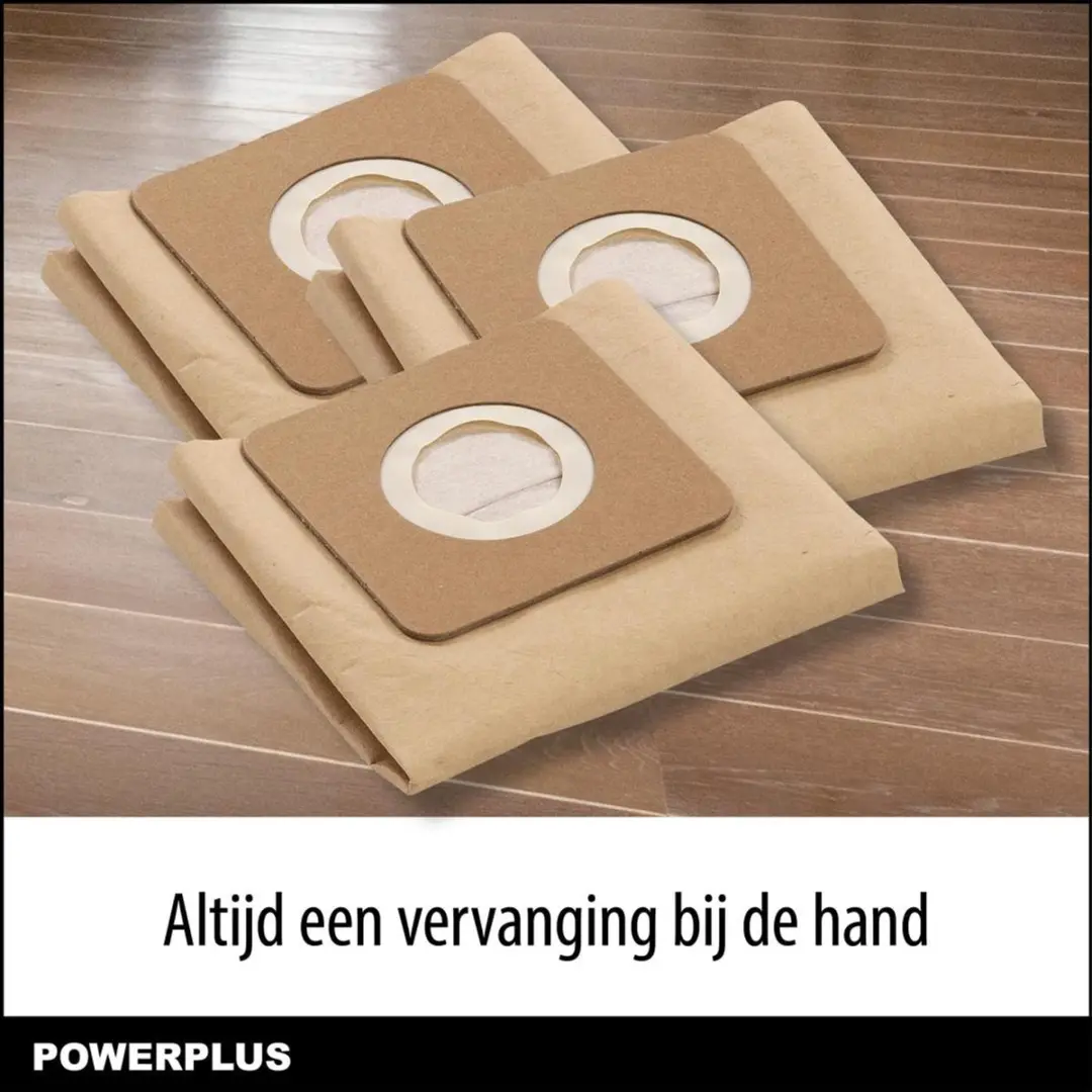 Powerplus POWX3265A Stofopvangzak 430x275mm - 3 Stuks