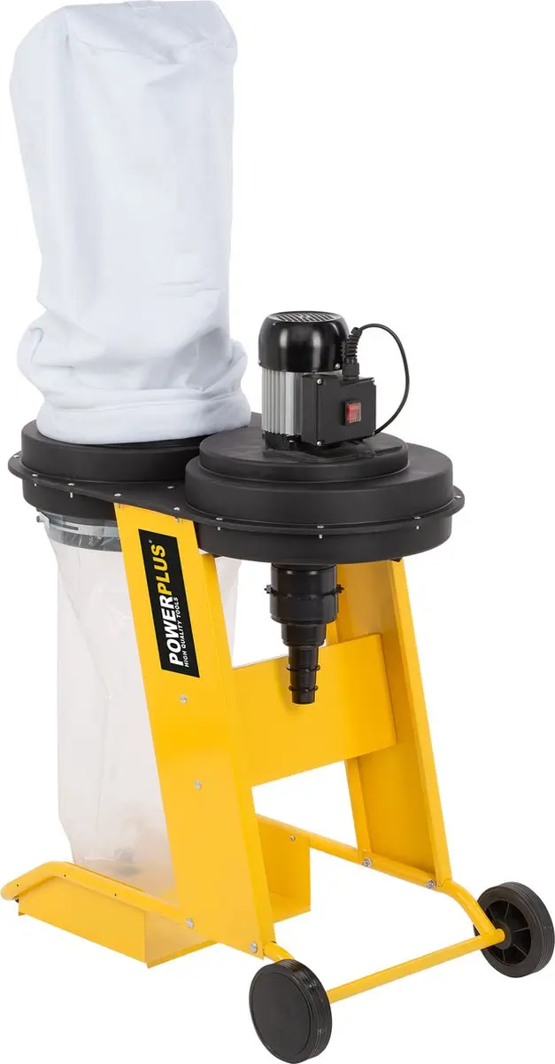 Powerplus POWX2090 Stof- en Spaanafzuiging 550W - Geel