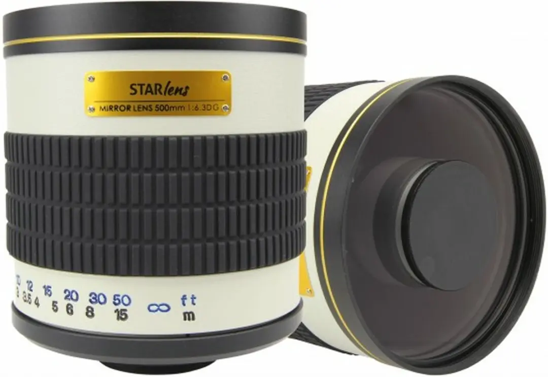 Starblitz 500mm F6.3 Starlens Spiegelobjectief - Canon - 30.5mm Filter - Zwart