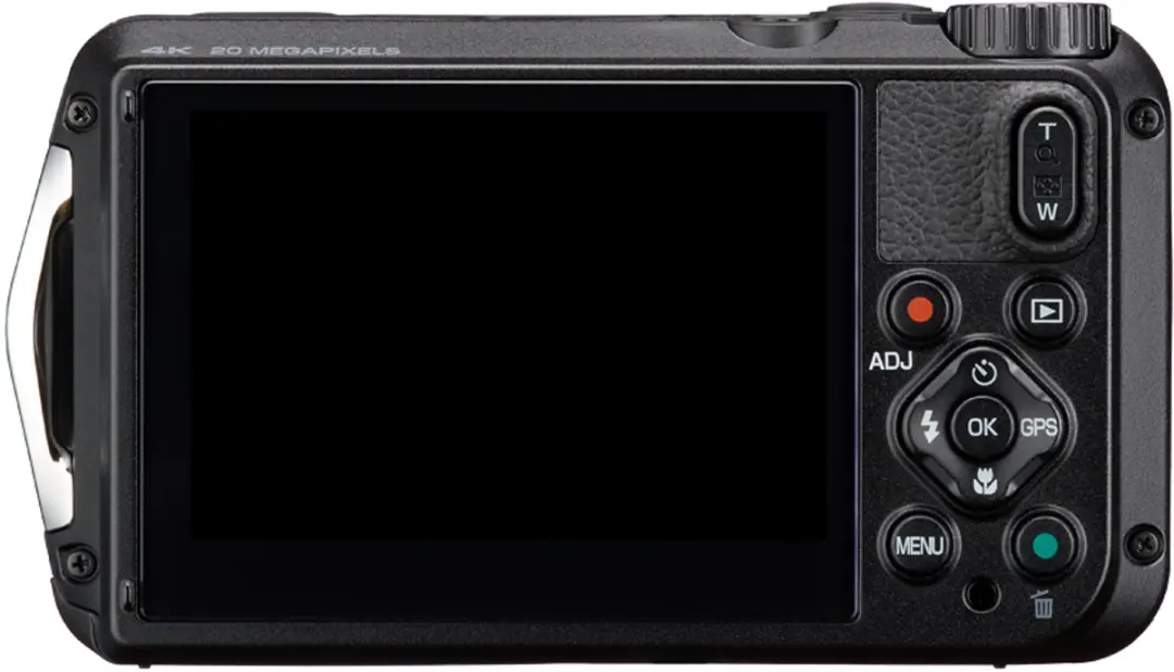 Pentax WG-8 20MP 5x 4K Compactcamera - Zwart