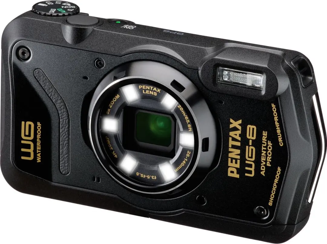 Pentax WG-8 20MP 5x 4K Compactcamera