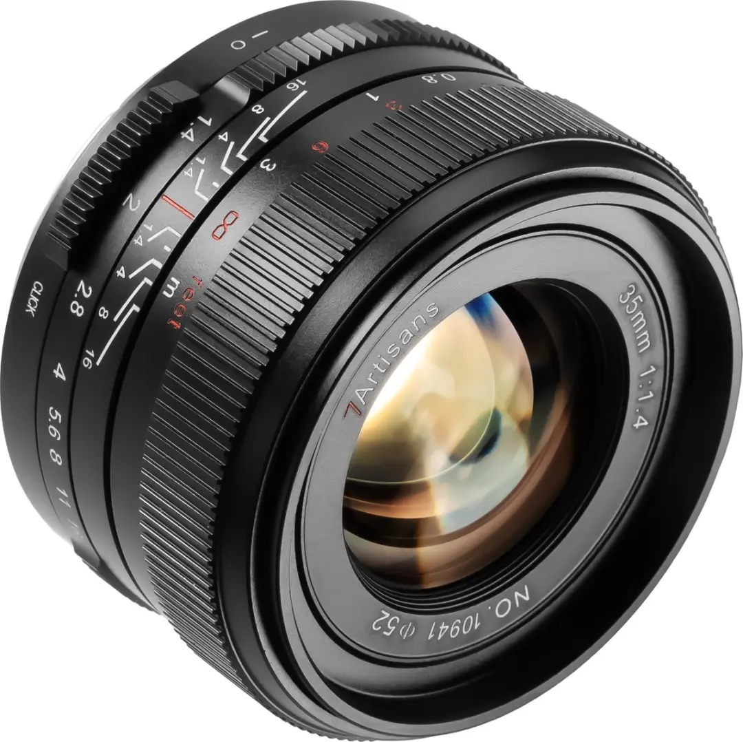 7Artisans 35mm F1.4 III Sony FE Objectief - 52mm Filter