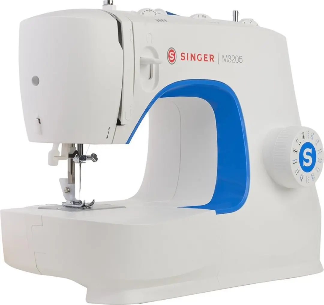Singer M3205 Semiautomatische Naaimachine - 23 Steken - Wit/Blauw