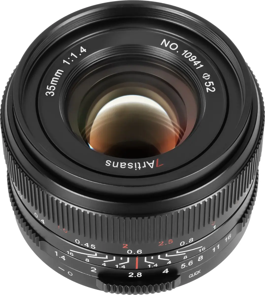 7Artisans 35mm F1.4 III Nikon Z Objectief - 52mm Filter