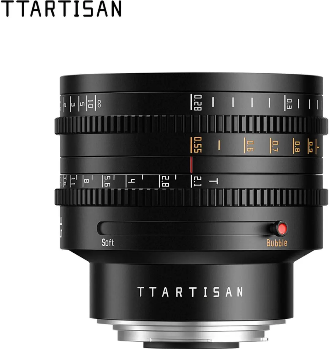 TTArtisan 35mm T2.1 RF Objectief
