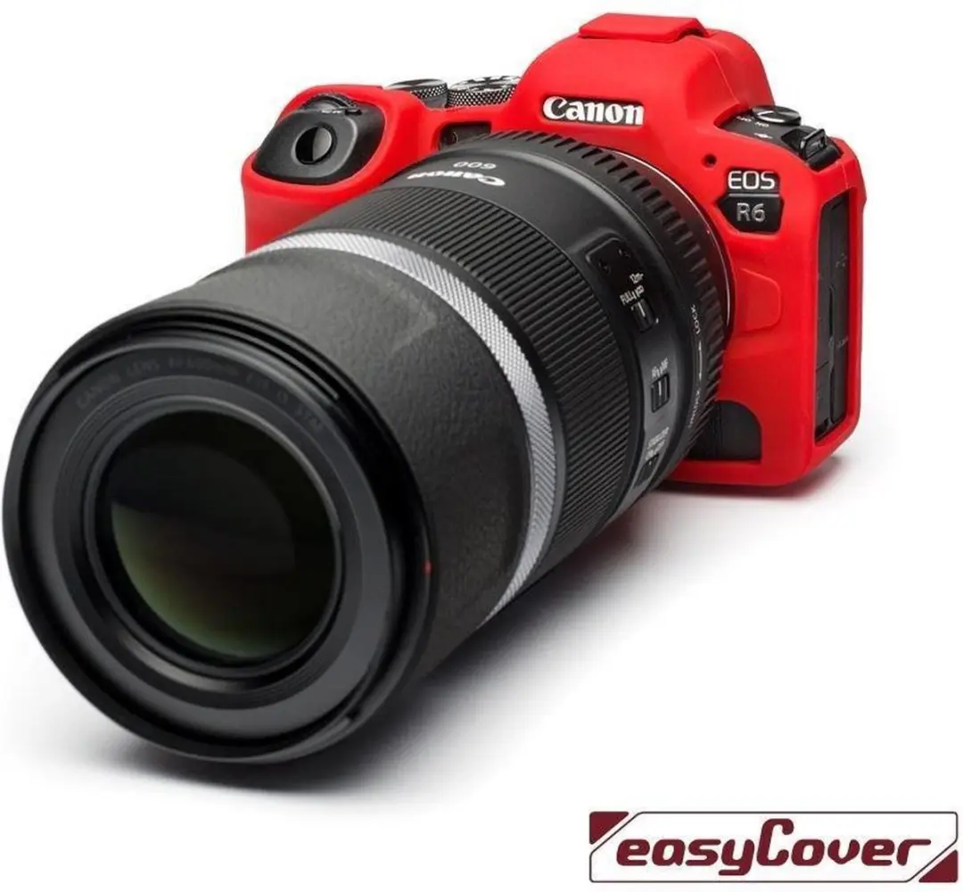 EasyCover Body Cover Canon R5/R6 - Rood - 8717729525265