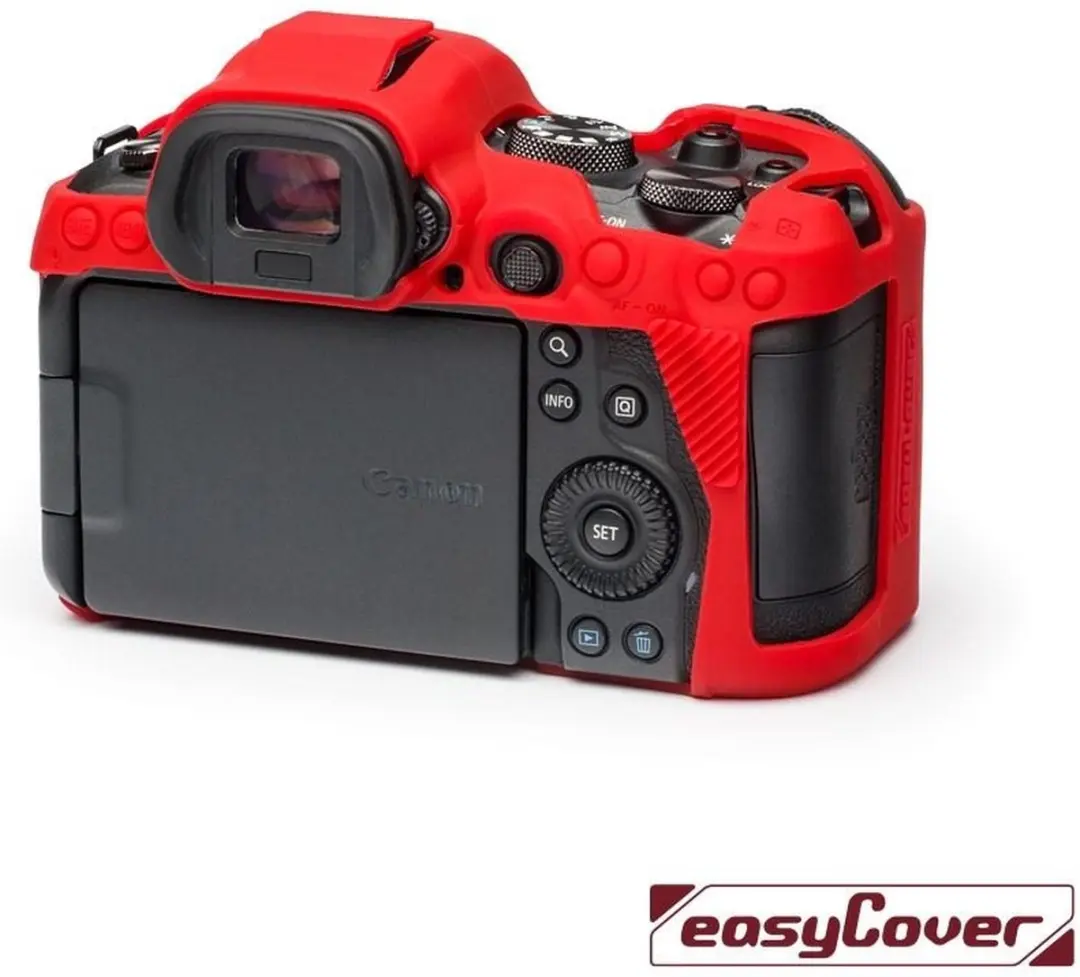 EasyCover Body Cover Canon R5/R6 - Rood - 8717729525265