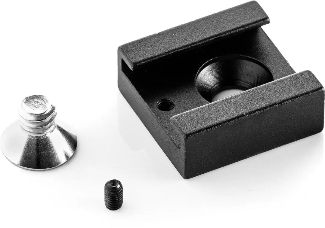 MOJOGEAR MG-P04 Cold Shoe-Mount - Microfoonbevestiging - Zwart