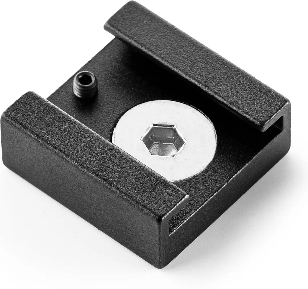 MOJOGEAR MG-P04 Cold Shoe-Mount - Microfoonbevestiging - Zwart