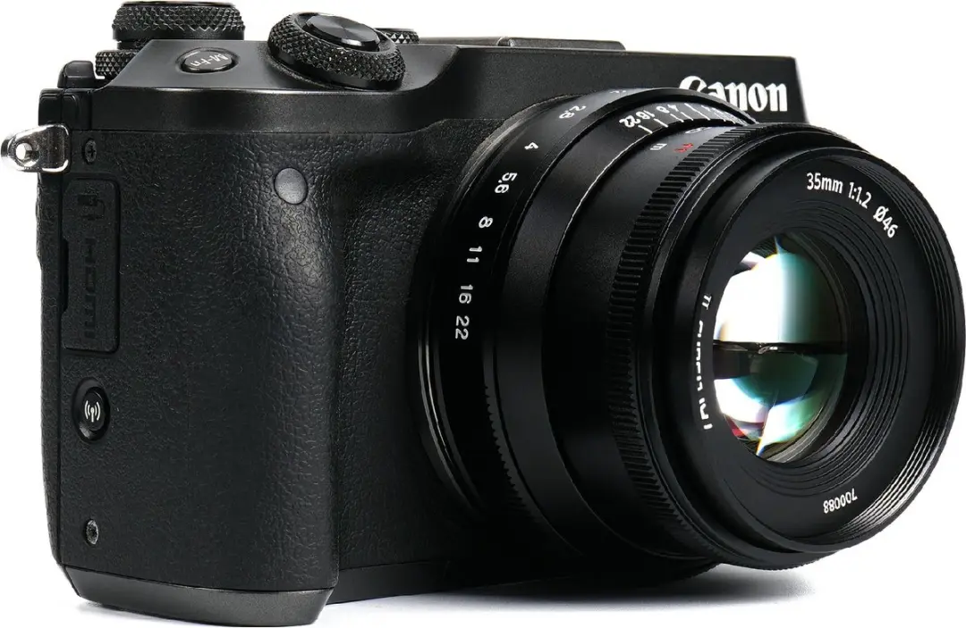 7Artisans 35mm F1.2 II Sony E-Mount Objectief - 46mm
