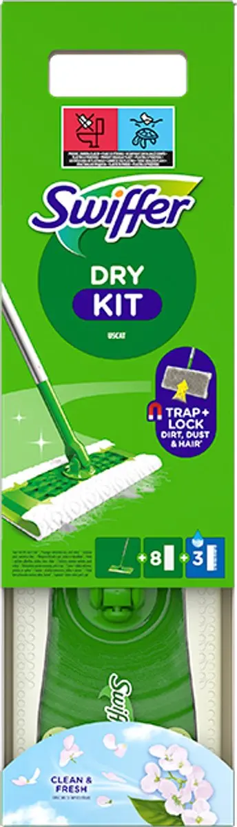 Swiffer Vloerreiniger Dry & Wit Starterkit