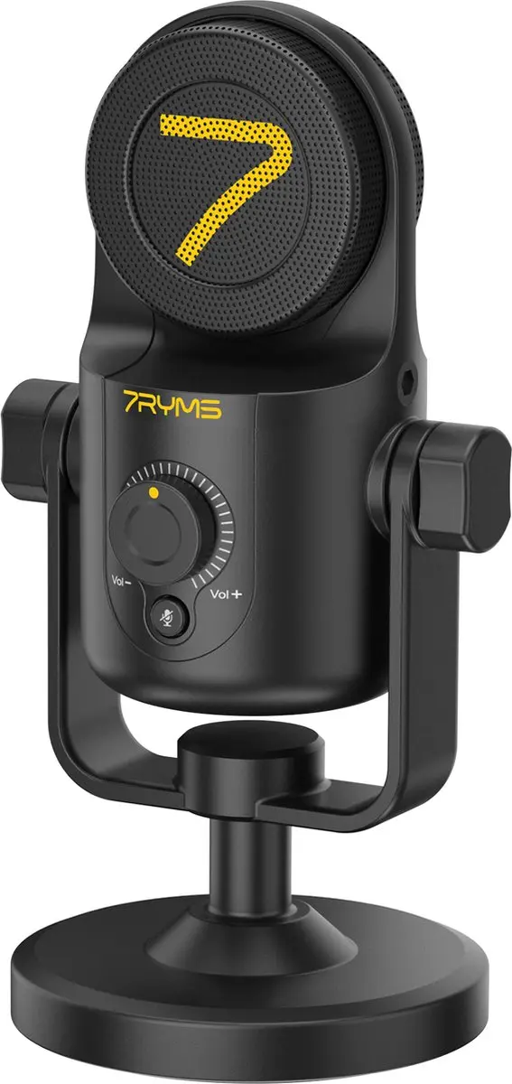 7RYMS SR-USB Mini Condensator USB Microfoon - Zwart