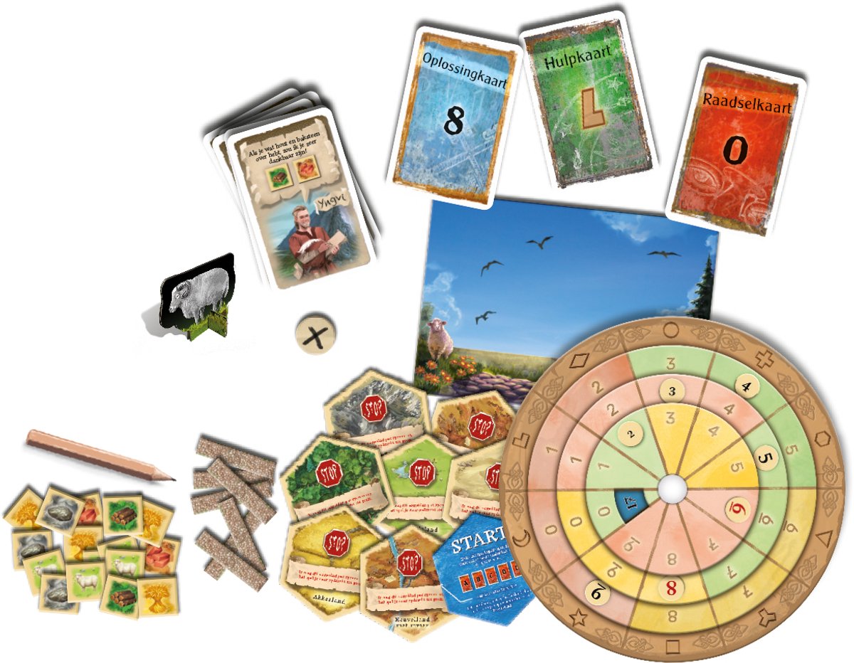 999 Games - EXIT - Avonturen op Catan - Breinbreker - Escape Room Spel