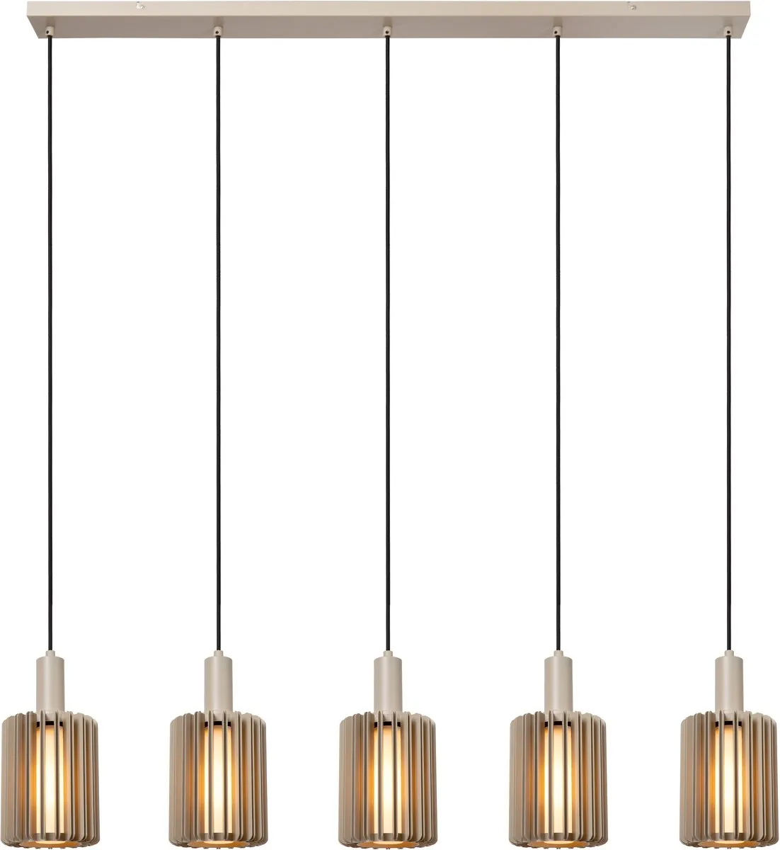Lucide Lambres Hanglamp 5xE27
