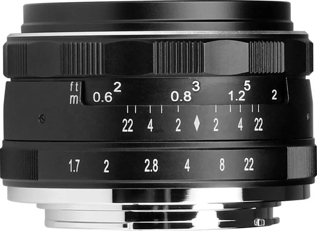 Meike 35mm F1.7 MFT Objectief - 49mm Filter