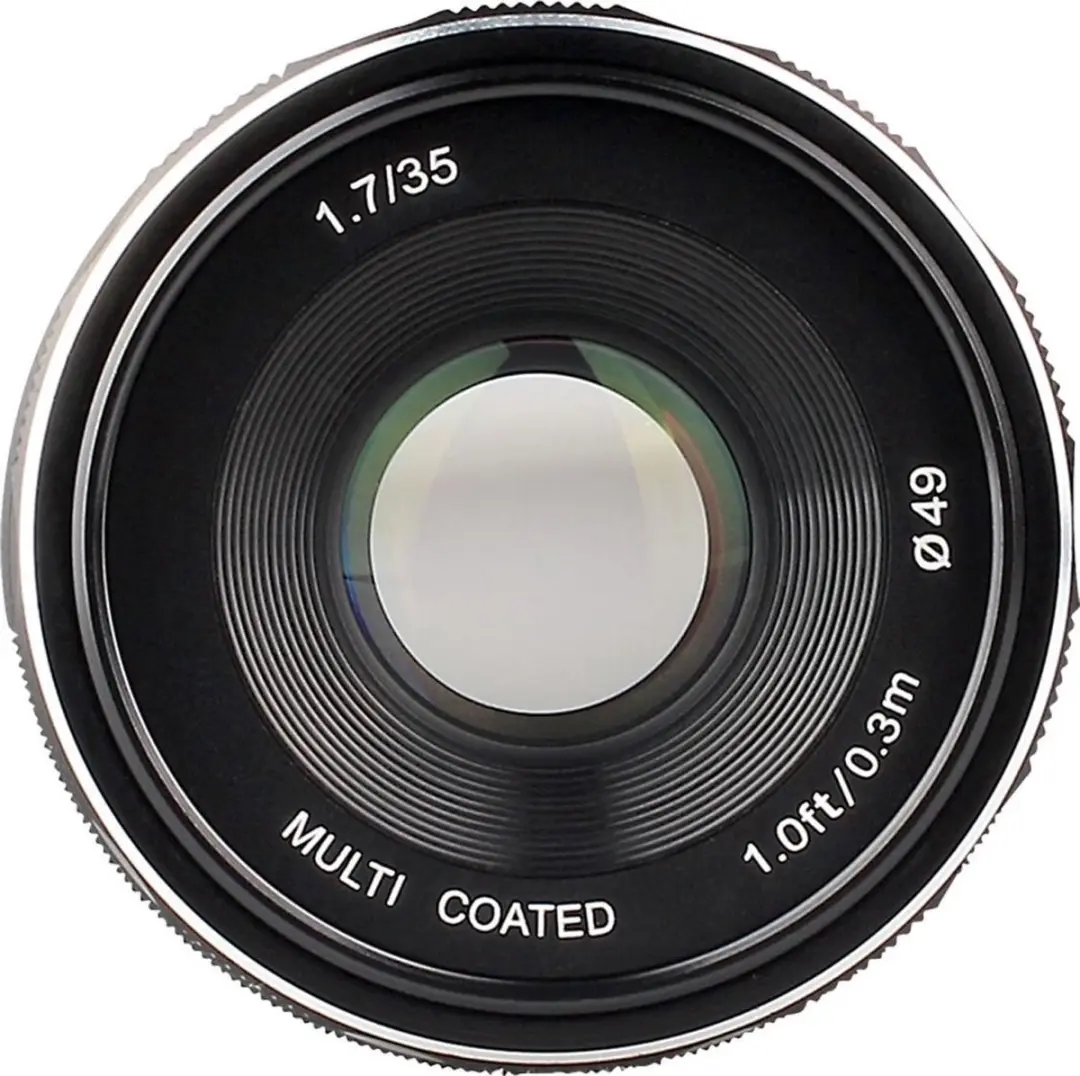 Meike 35mm F1.7 MFT Objectief - 49mm Filter