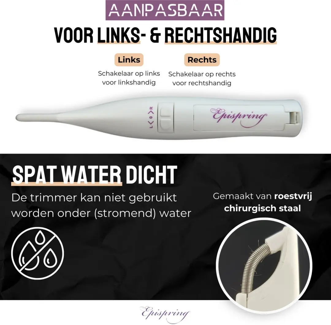 Epispring Amazing Epileerapparaat Dames - Wit - afbeelding 6 van 6